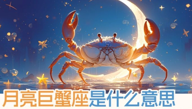巨蟹太陽摩羯月亮