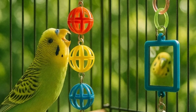 鸚鵡吵鬧解決方法