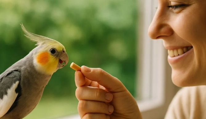 鸚鵡咬人原因