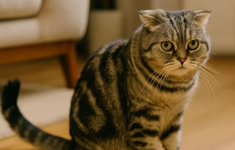 貓尾巴甩動 貓尾巴甩動