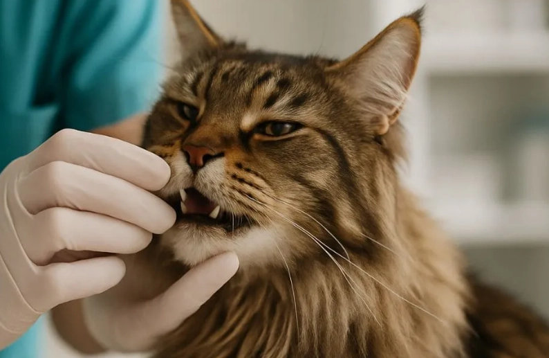 貓咪流口水原因