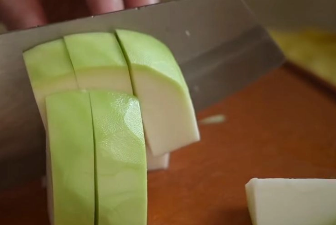 瓠瓜料理切法