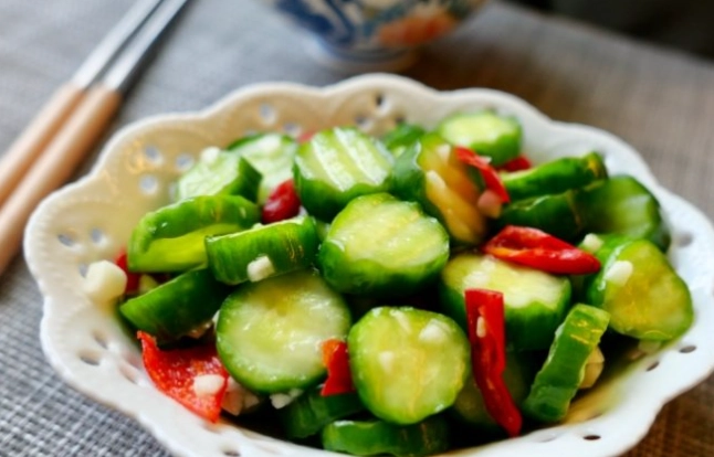 不加蒜涼拌小黃瓜食譜