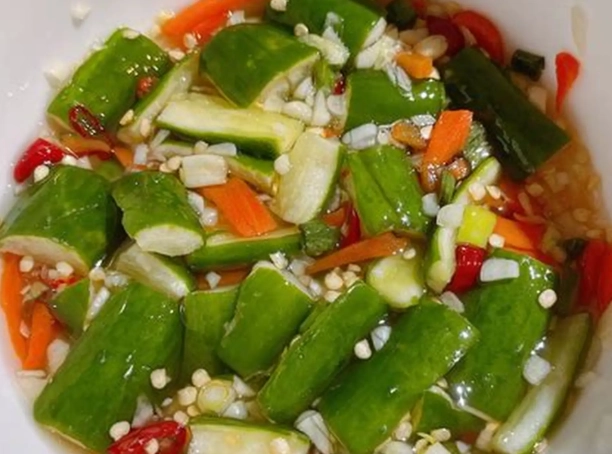 小黃瓜素食料理